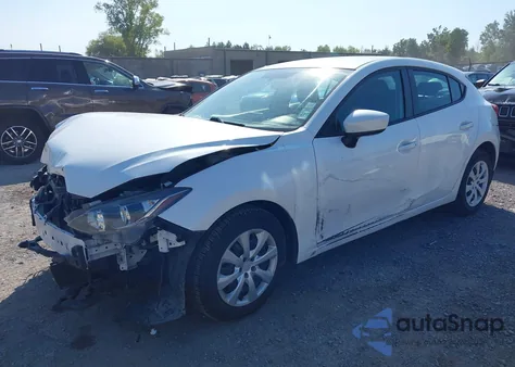 2015 Mazda Mazda3 I Sport из США, поврежденный, VIN 3MZBM1K76FM185123